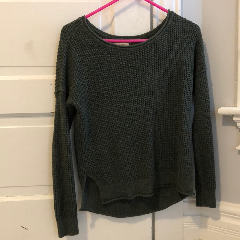 Green Hollister Sweater